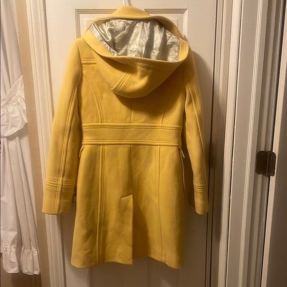 J. Crew Yellow Wool Toggle Coat - Picture 5 of 5